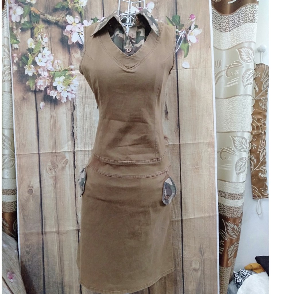 Đầm kaki cao cấp thanh lí giá rẻ