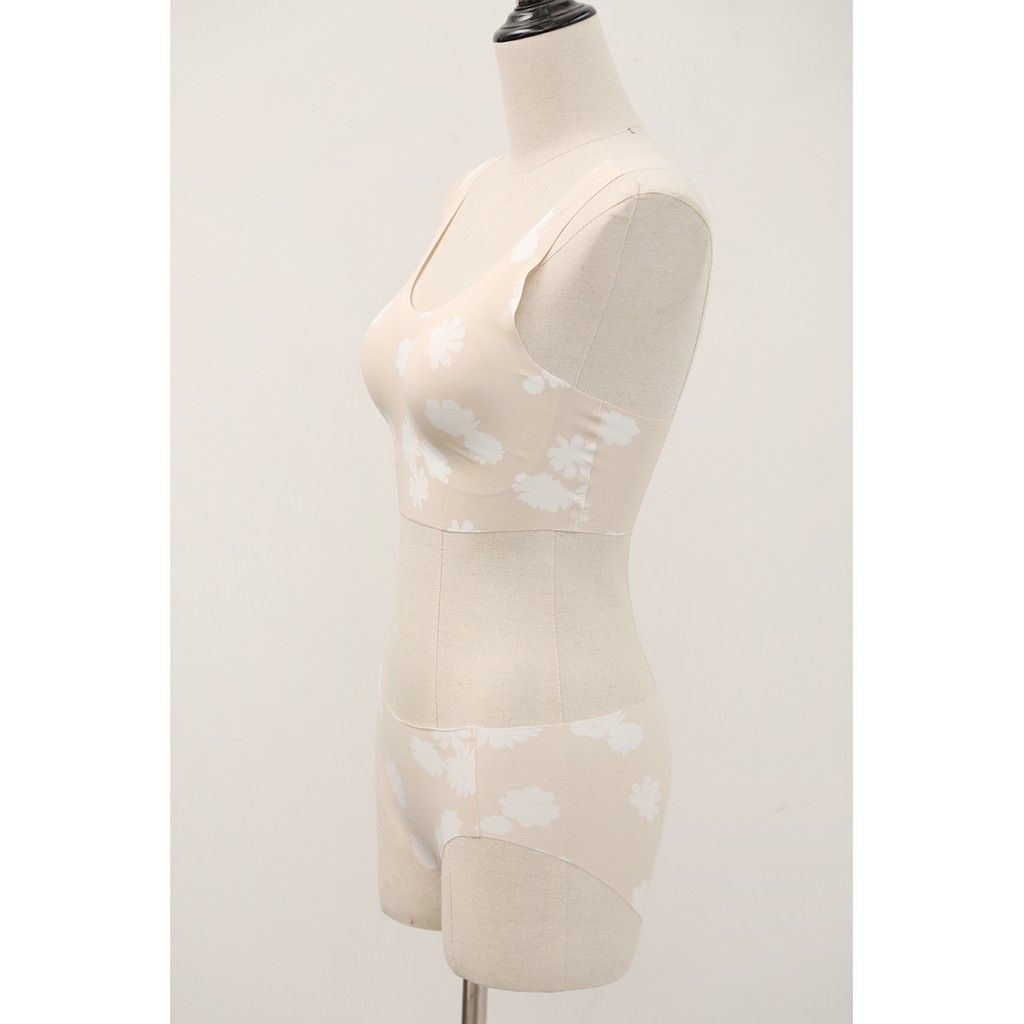 UB002 Xả Kho- Set Quần Áo Lót Không Đường Viền Mịn Mát Ubras Xuất Nhật #Màu Kem Sữa | BigBuy360 - bigbuy360.vn