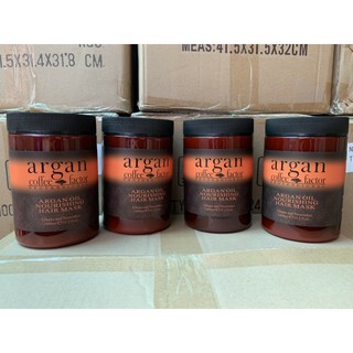 Hấp Dầu Argan Coffee Factor Phục Hồi Và Dưỡng Ẩm Tóc 1000ml