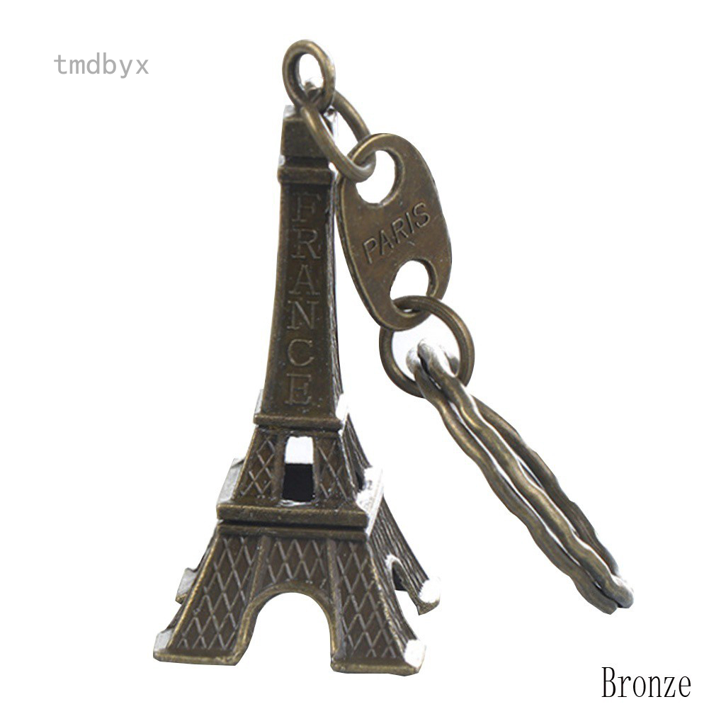 Tmdbyx favouriteme Móc khóa hình tháp Eiffel xinh xắn