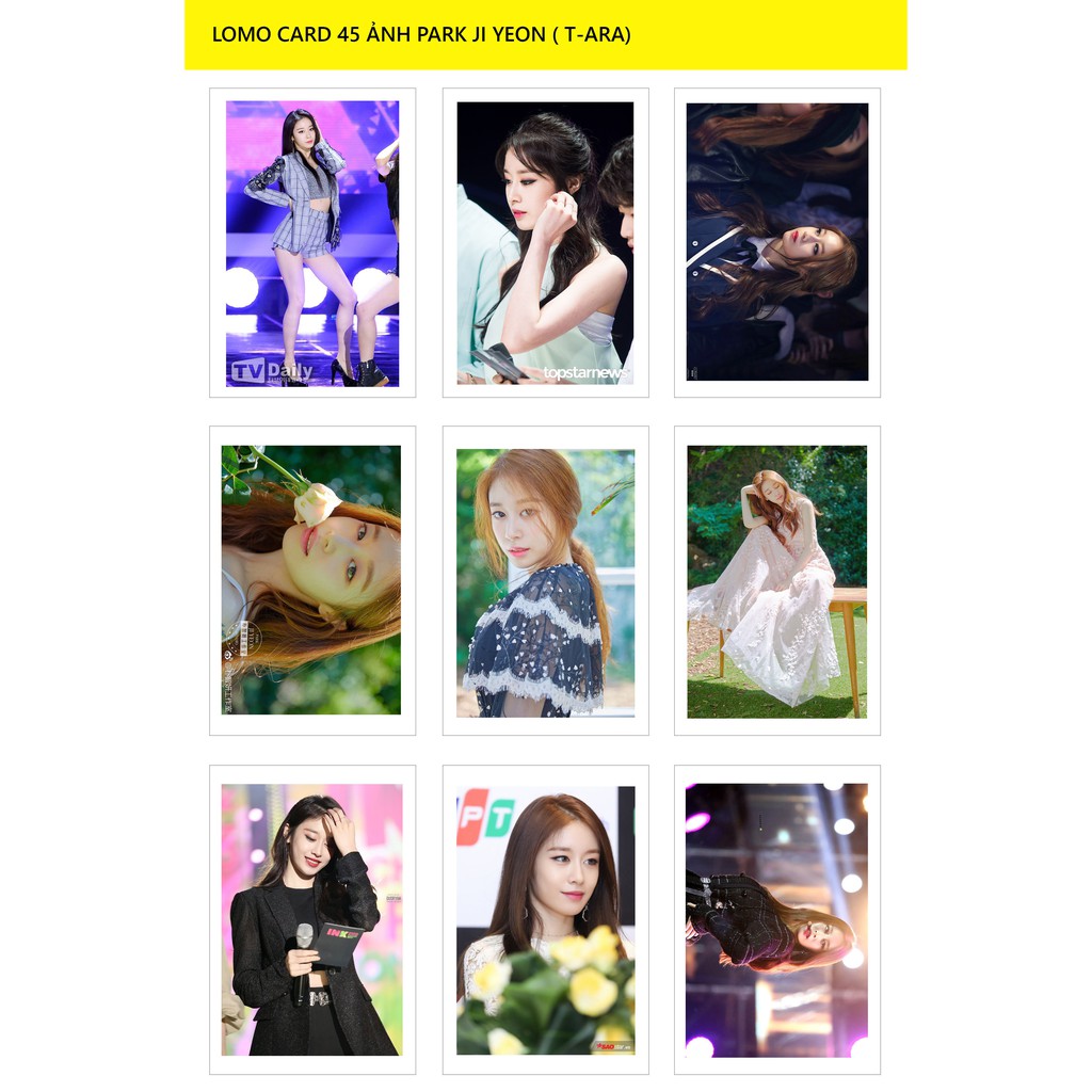 Lomo Card PARK JI YEON