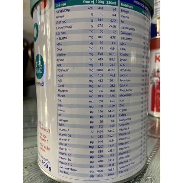 Sữa bột Kayoko Grow IQ công nghệ Nhật 900g