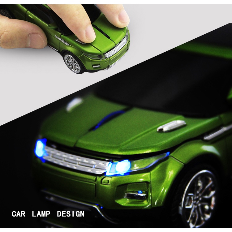 Chuột Quang Không Dây 2.4G Land Rover-car DPI1600 Hình Xe Hơi Hoạt Họa Cho notebook