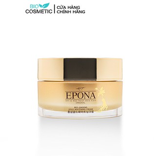 Kem EPONA Original Red Ginseng Gold Whitening dưỡng trắng, mờ thâm nám, nếp nhăn chiết xuất hồng sâm 50ml