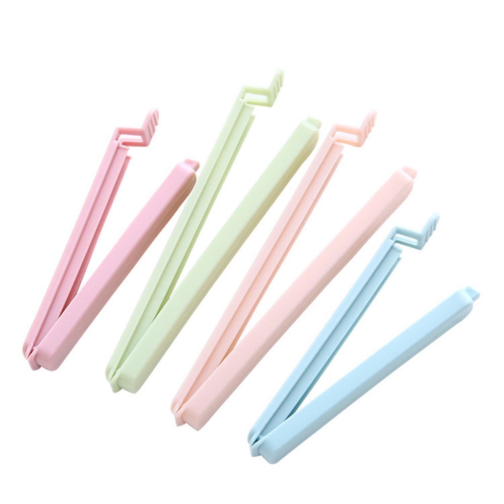 Set 5 kẹp niêm phong túi đựng thực phẩm bảo quản an toàn 2 kích thước nhỏ gọn tùy chọn tiện dụng