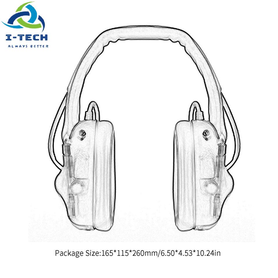 ⚡Khuyến mại⚡Tactical Headset Game Headphone Fifth Generation Chip Headset Removable Design For Hunting Tactical Games