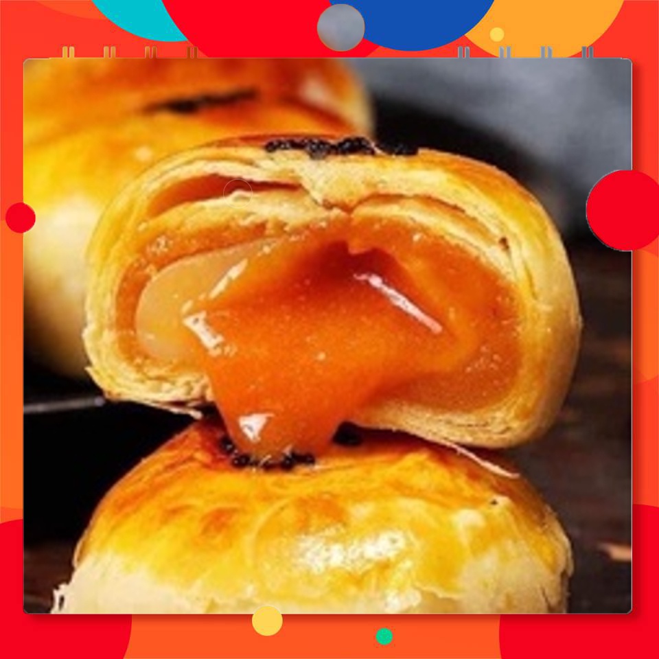 Bánh trứng chảy Moncake Đài Loan 4 vị siêu ngon hot trend