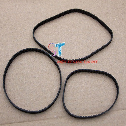 DÂY PULLEY 200 - 280 - 400 - 600 - 2GT - 6MM CHO ĐỘNG CƠ 775