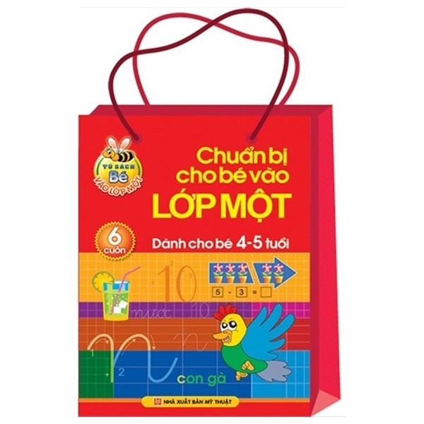 Sách - Chuẩn bị cho bé vào lớp một 4-5 tuổi (Túi 6 cuốn)