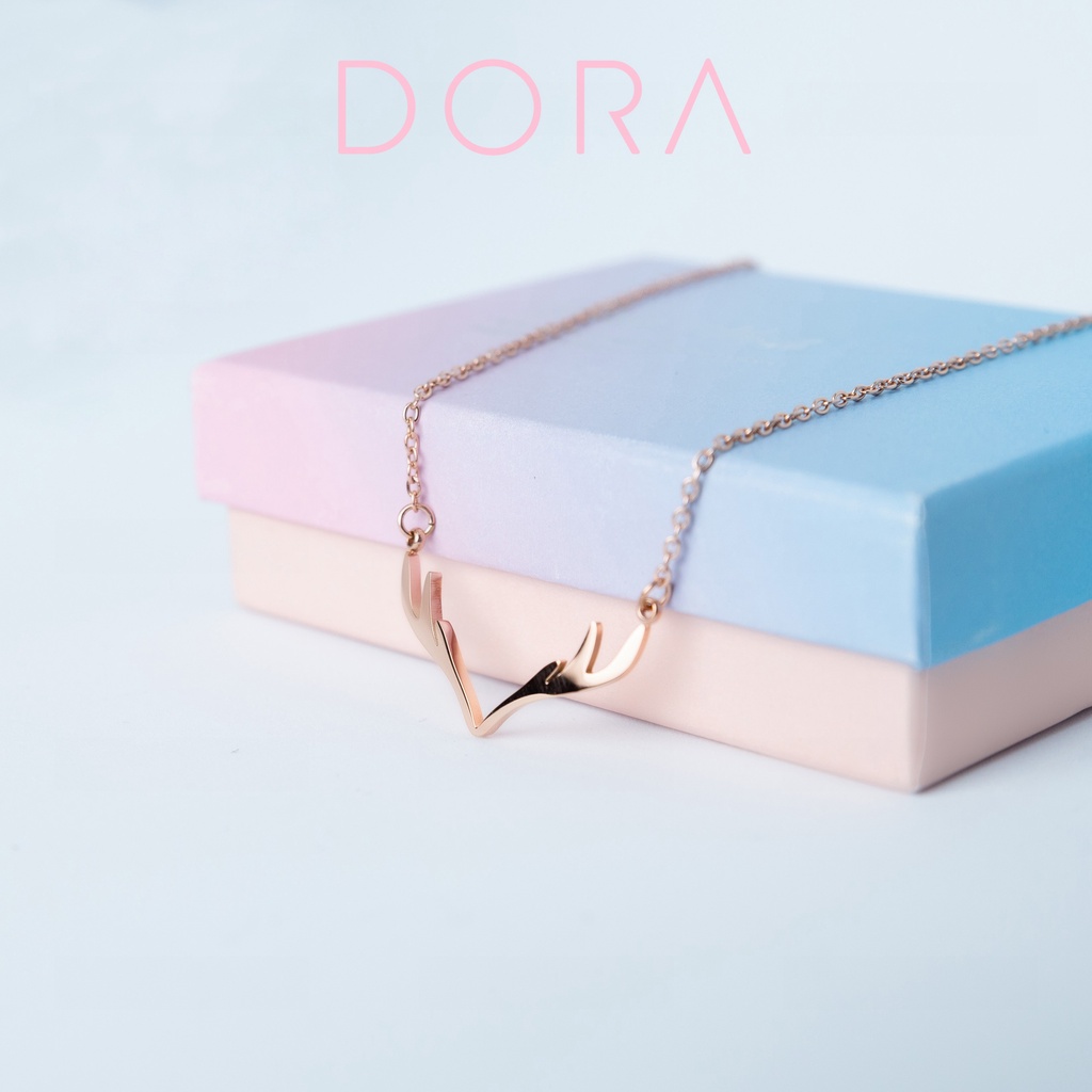 Dây chuyền hình Sừng Hươu - Vòng cổ DORA VC124