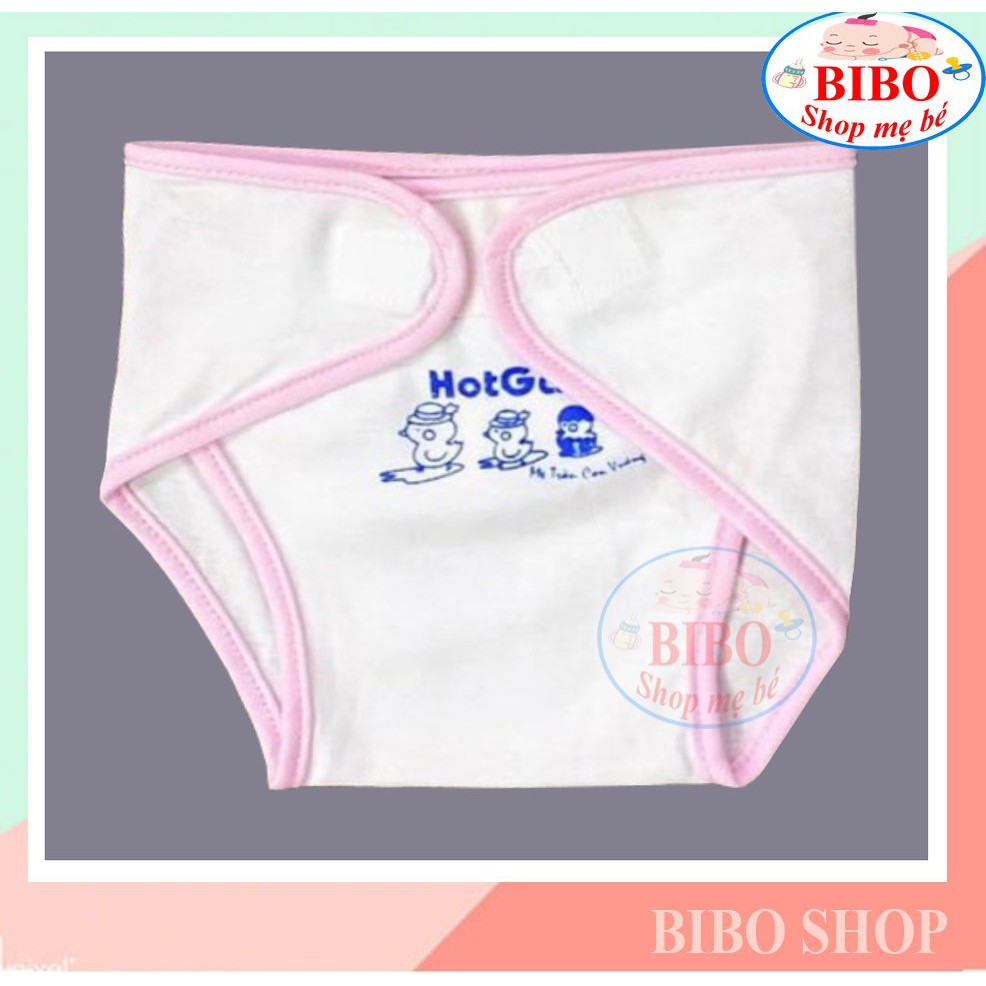 Combo 10 Tả vải em bé, tã dán vải sơ sinh Hotga chất liệu cotton 100% mềm