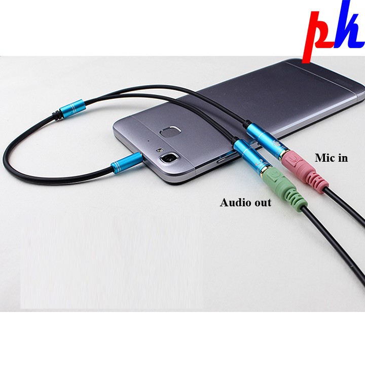 Jack gộp audio và mic KL