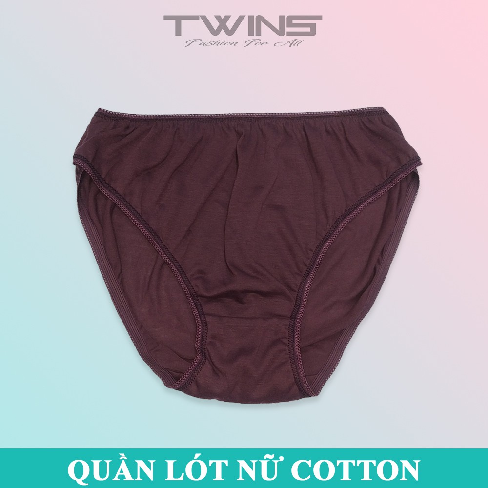 Quần lót nữ cotton trơn cao cấp thiết kế đơn giản dạng cạp cao mềm mại thoáng mát size 40kg-80kg