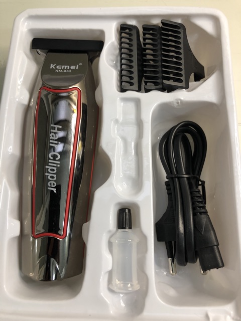 Tông đơ chấn viền KEMEI - 032 điêu khắc kẻ vẽ dành cho học viên và gia đình