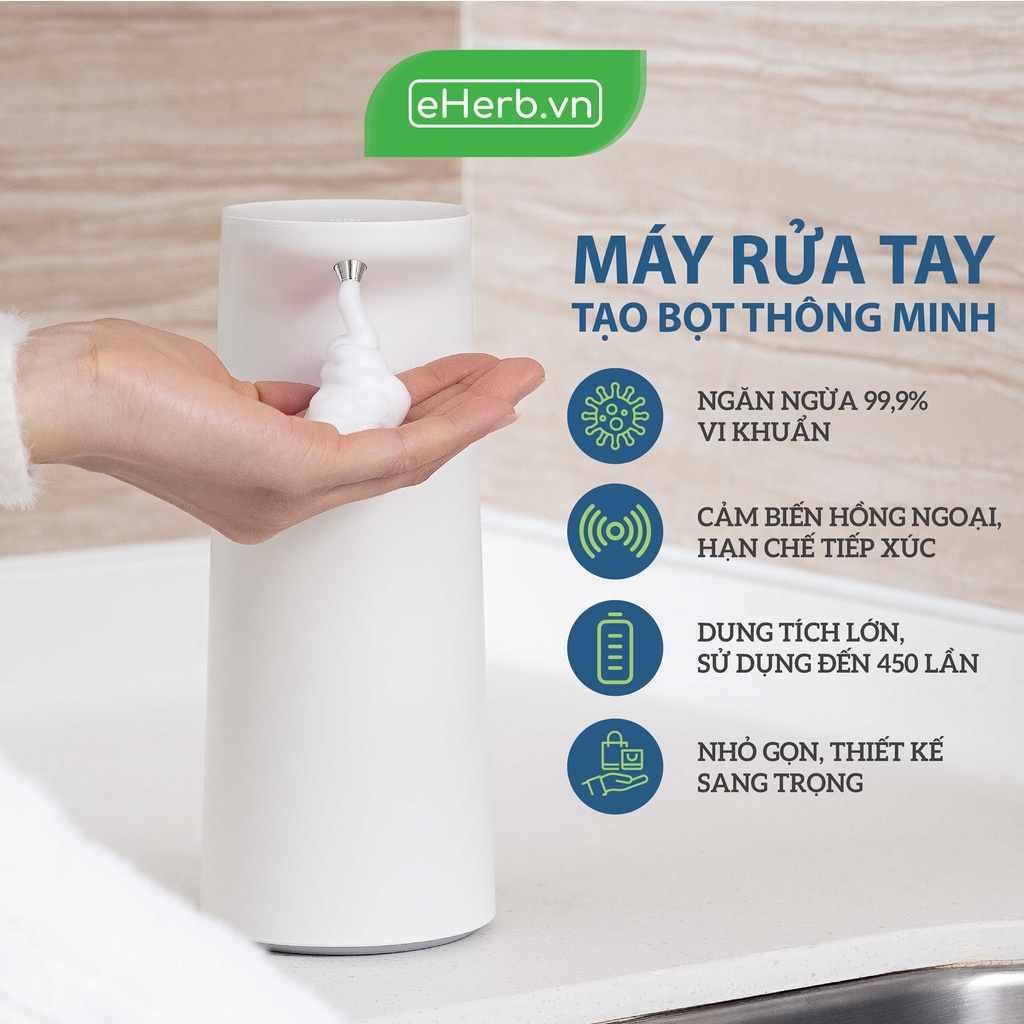 [HÀNG LOẠI 1] Máy Rửa Tay Cảm Biến, Máy Rửa Tay Tạo Bọt Tự Động SH215 KETAMIX