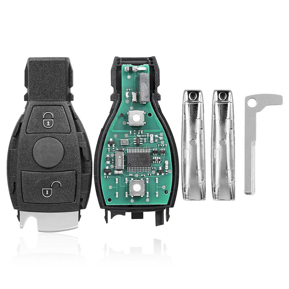 Chìa Khóa Điều Khiển Từ Xa 4 Nút 2 Nút 433.92 Mhz Cho Mercedes-Benz