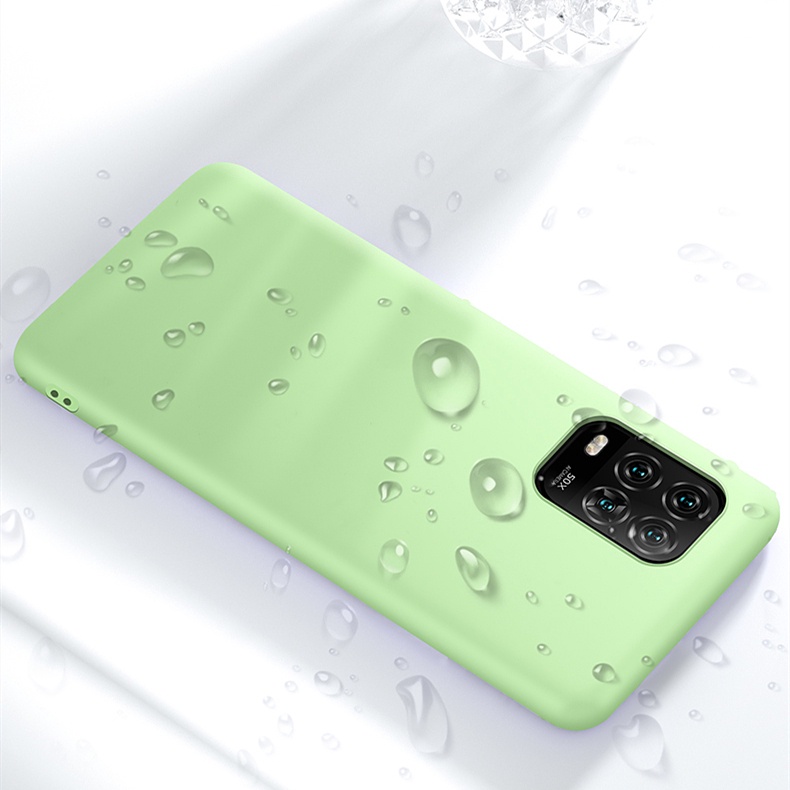 Ốp Lưng Silicone Mềm Màu Trơn Cho Xiaomi Mi 12T 12 12X 11T 11 Lite 5G NE 10T Pro