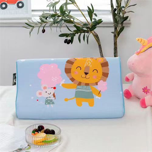 Gối Cao Su Disney Trẻ Em Hàng Cao Cấp Loại 1, Vỏ Gối Cotton 100%