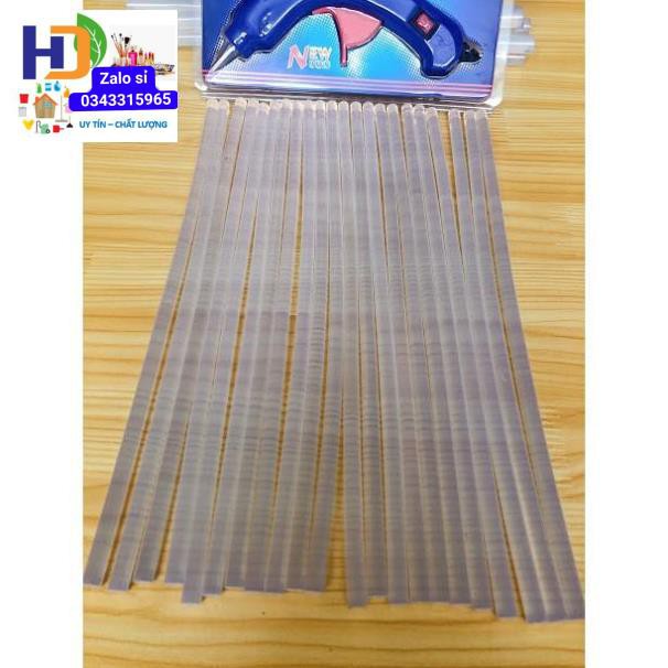 1 cây keo nến silicon loại nhỏ 27cm dùng cho súng bắn keo 20W