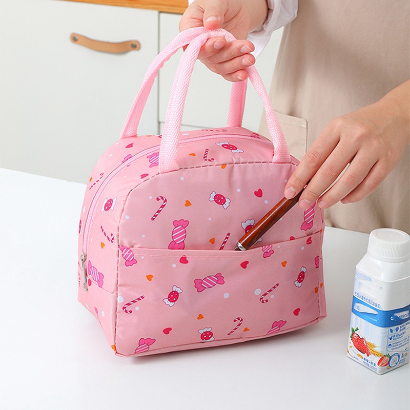 Túi Đựng Cơm Trưa Giữ Nhiệt Cỡ Lớn Tiện Dụng