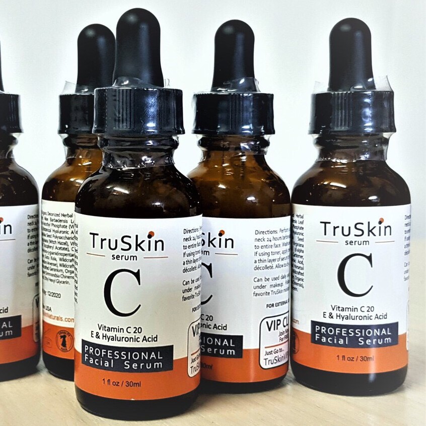 Serum Truskin Vitamin C 20%, 30ml, chính hãng, bill USA.