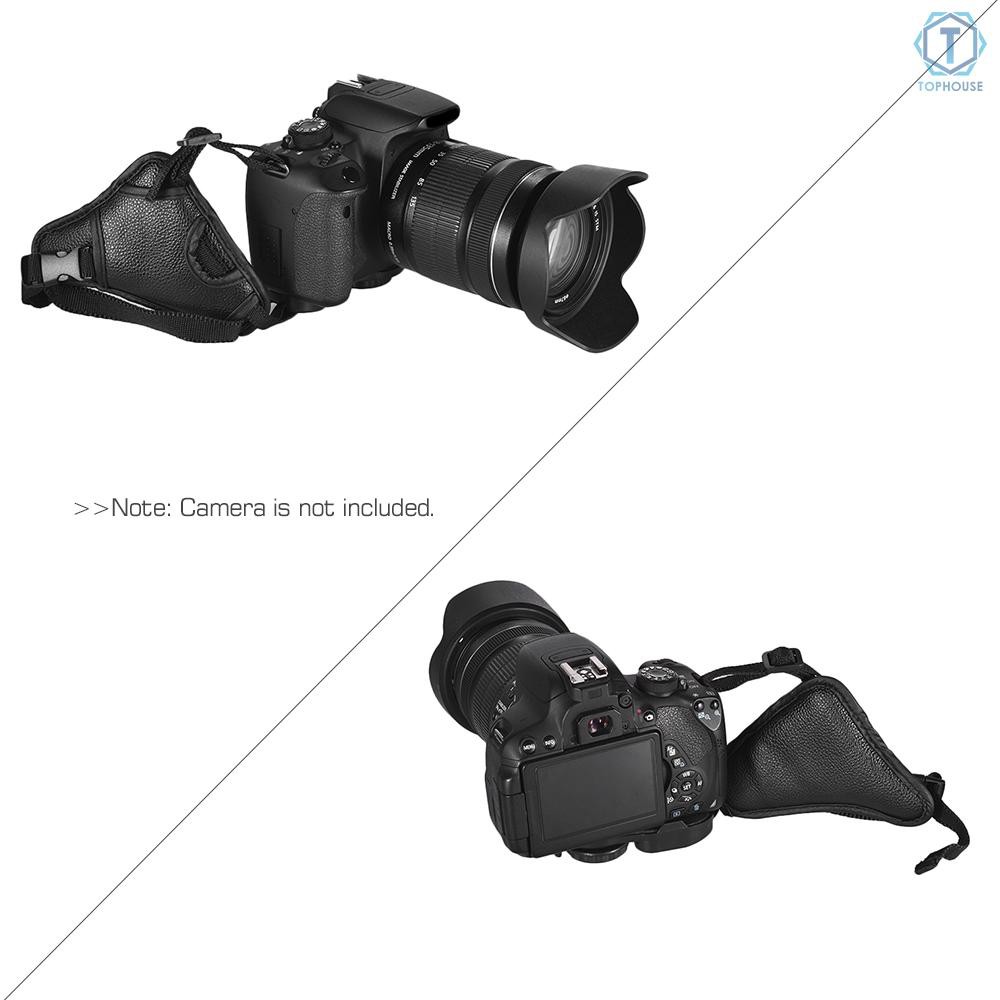 Dây đeo máy ảnh bằng da cho Canon / Nikon / Sony / Olympus Pentax / Fujifilm / DSLR