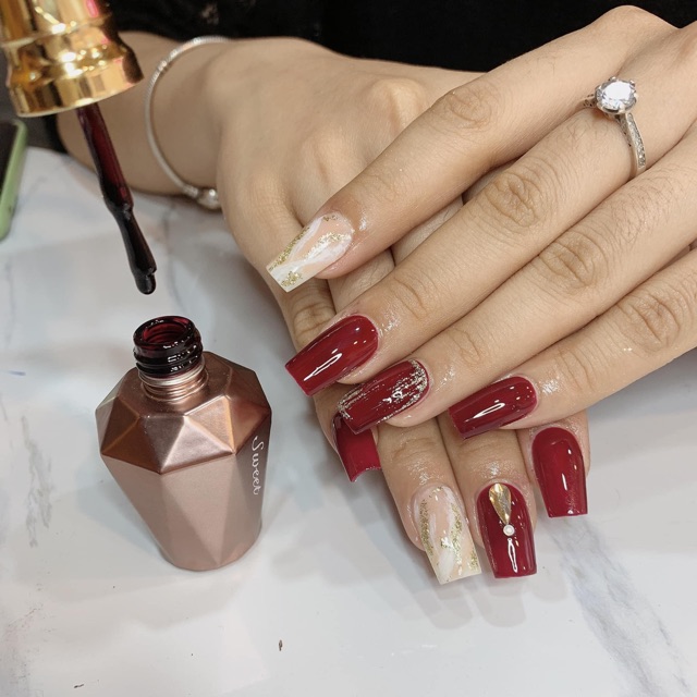 Sơn gel đỏ thạch BNS siêu hot - 15ml