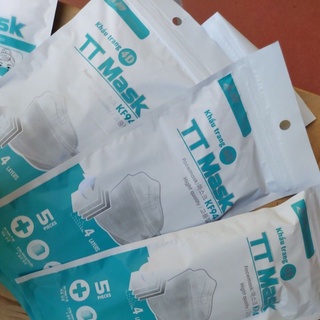 Khẩu trang 4d TT mask  túi 5 chiếc