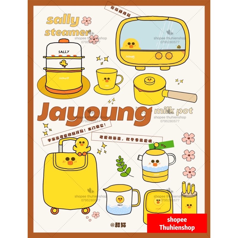 HÀNG SẴN / Nồi hấp điện hình vịt Sally / Nồi hấp thực phẩm đa năng