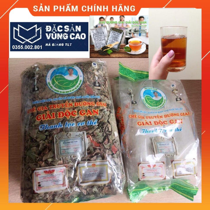 Trà mát gan Đường Giai Lương Y Nguyễn Thị Hội