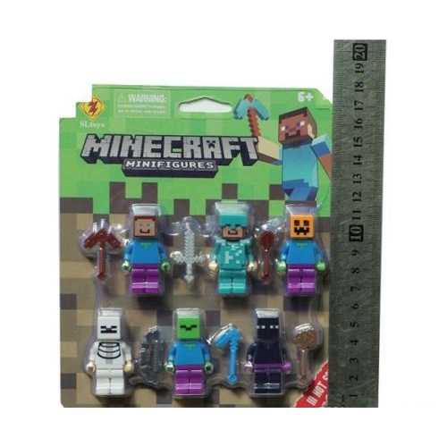 Bộ đồ chơi lắp ráp dành cho trẻ Minecraft Khối xây dựng của trẻ em