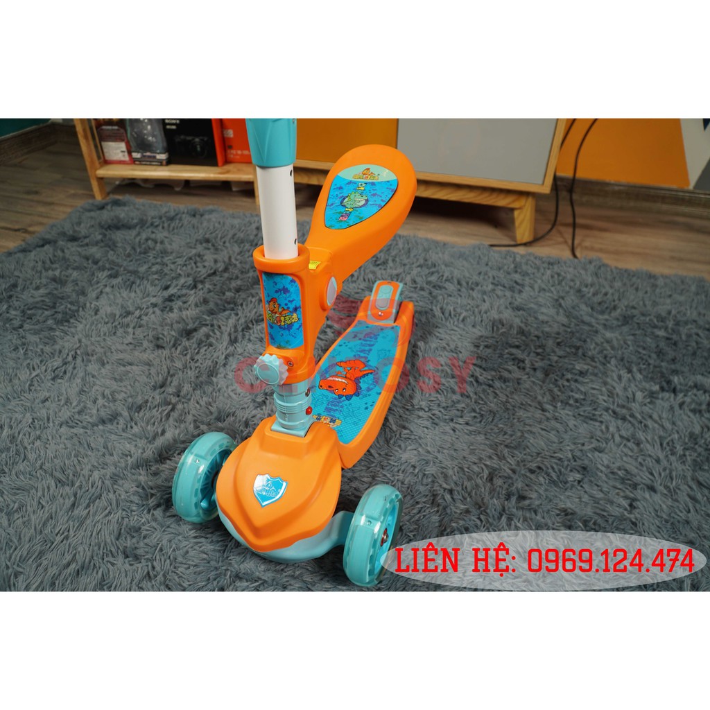 Xe Trượt Scooter Cao Cấp B19 - Dành cho bé từ 3 đến 9 tuổi