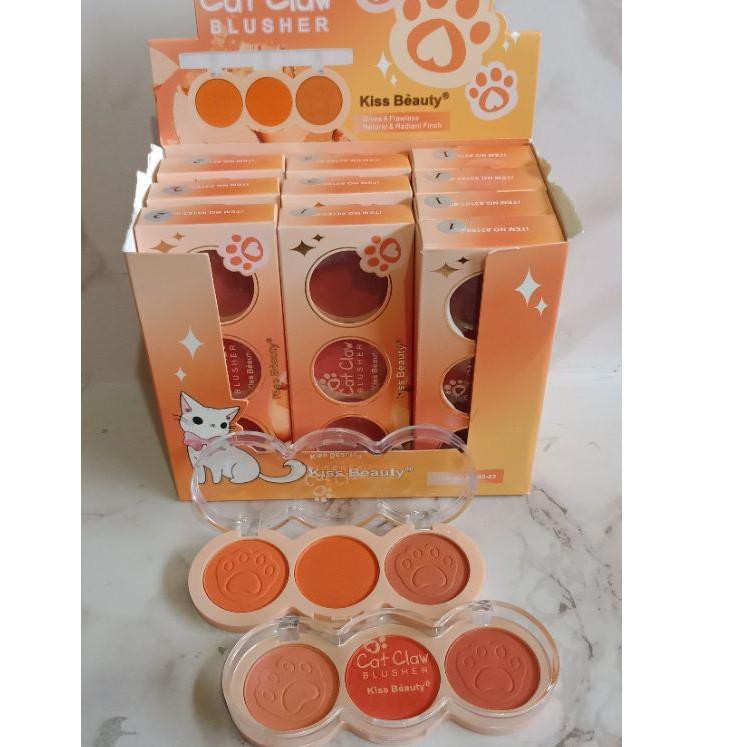 (Hàng Mới Về) Phấn Má Hồng Kiss Beauty 3 | Donut Content 2 Super Big No.83103-03