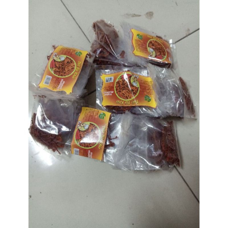 10 gói bò khô 2k