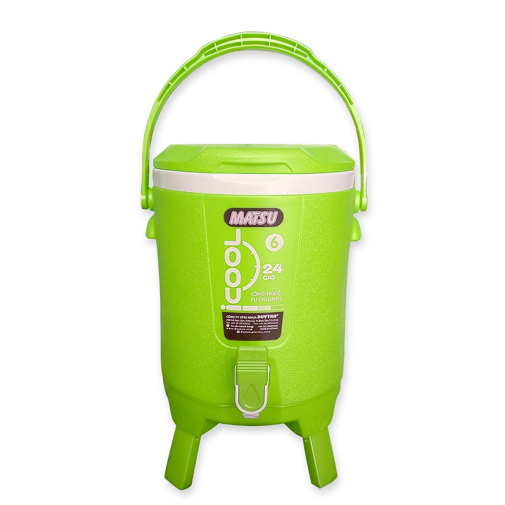 Bình đá giữ nhiệt Duy Tân Matsu iCool - 6 Lít  Mẫu 2021