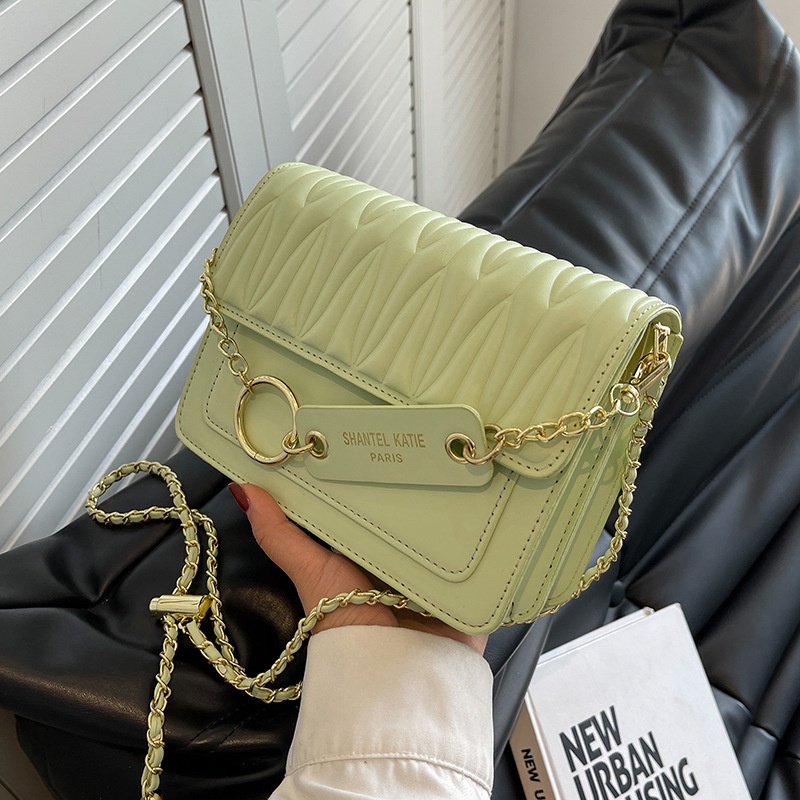 Túi Đeo Vai Có Vòng Trang Trí Thời Trang Cho Nữ