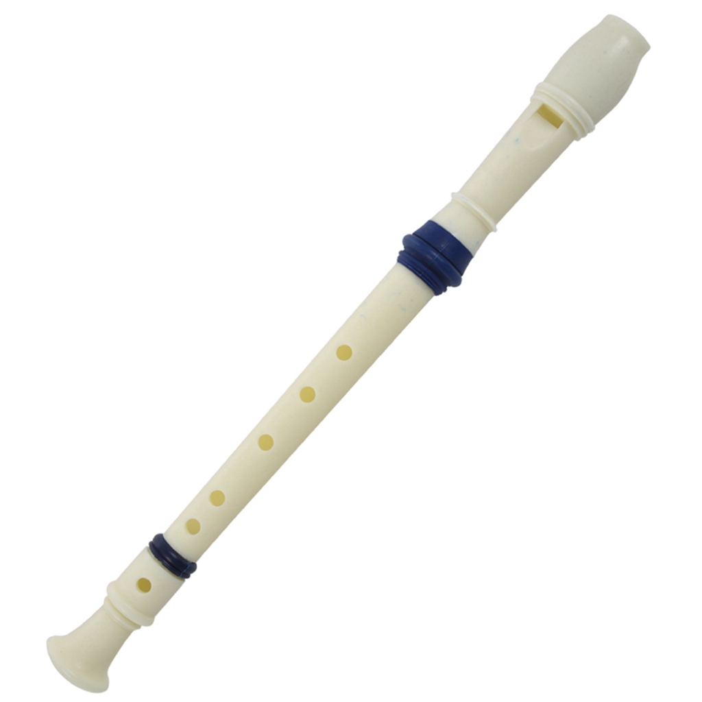 Sáo Soprano 6 Lỗ Màu Trắng Xanh