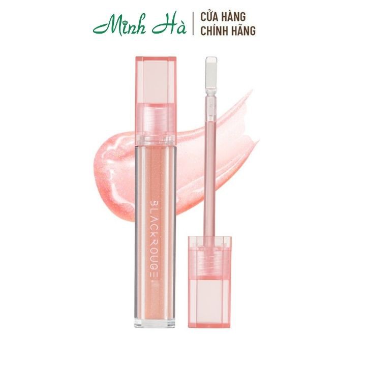 Son Black Rouge Half N Half Tangle Glow HT01 không màu, trong suốt dùng kết hợp son khác - mỹ phẩm MINH HÀ cosmetics