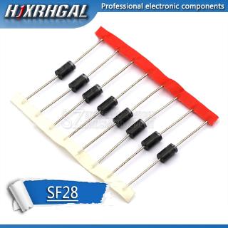 Set 100 điốt chỉnh lưu sf28 2a 600v do-15 hjxhgal chuyên dụng