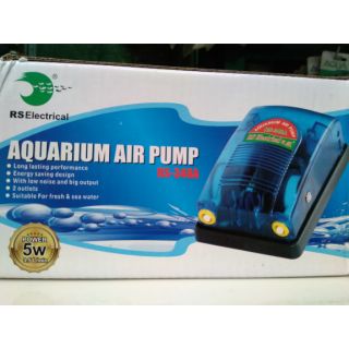 Sủi oxi rs 348a - máy sủi 2 vòi - sủi oxi 2 vòi - máy sủi bể cá