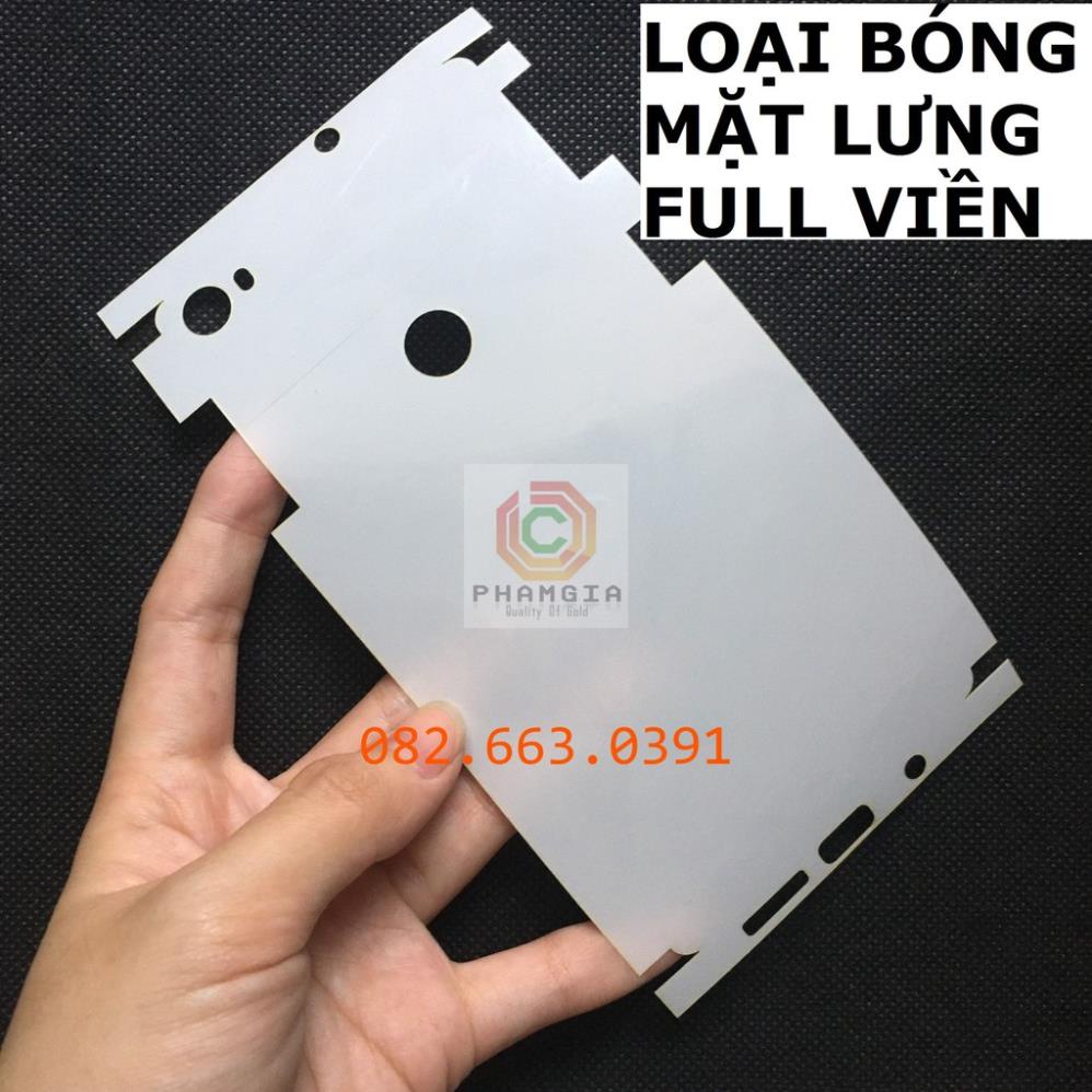 Dán PPF bóng,nhám cho Bphone 3 màn hình, mặt lưng, full lưng viền siêu bảo vệ