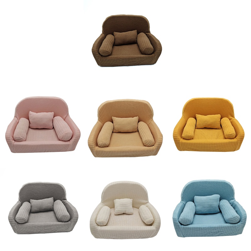 Set 4 Gối Sofa Hỗ Trợ Chụp Ảnh Cho Bé Sơ Sinh