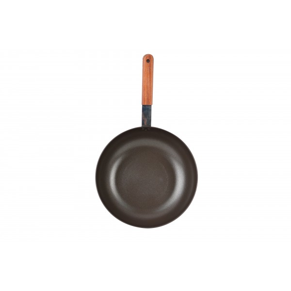 [Mã LTP50 giảm 50000 đơn 150000] Chảo Sâu Lòng Chống Dính Titanium Đáy Từ 24cm, 26cm, 28cm Happy Cook OSWP-24IH,26,28IH