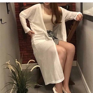 Áo cardigan dáng dài