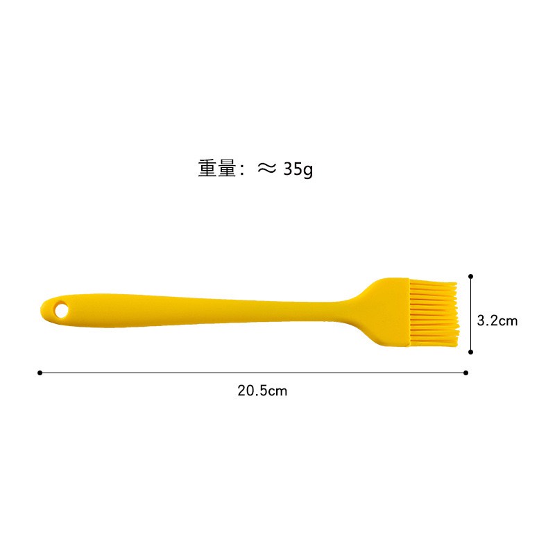 Chổi Quét Dầu Ăn Silicon Đúc Chịu Nhiệt Dùng Để Phết Dầu, Quét Đồ Nướng, Làm Bánh