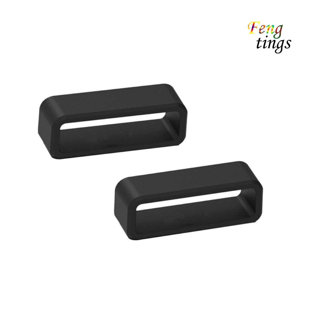 Vòng gắn dây đeo đồng hồ thay thế bằng silicone co giãn 12-30mm