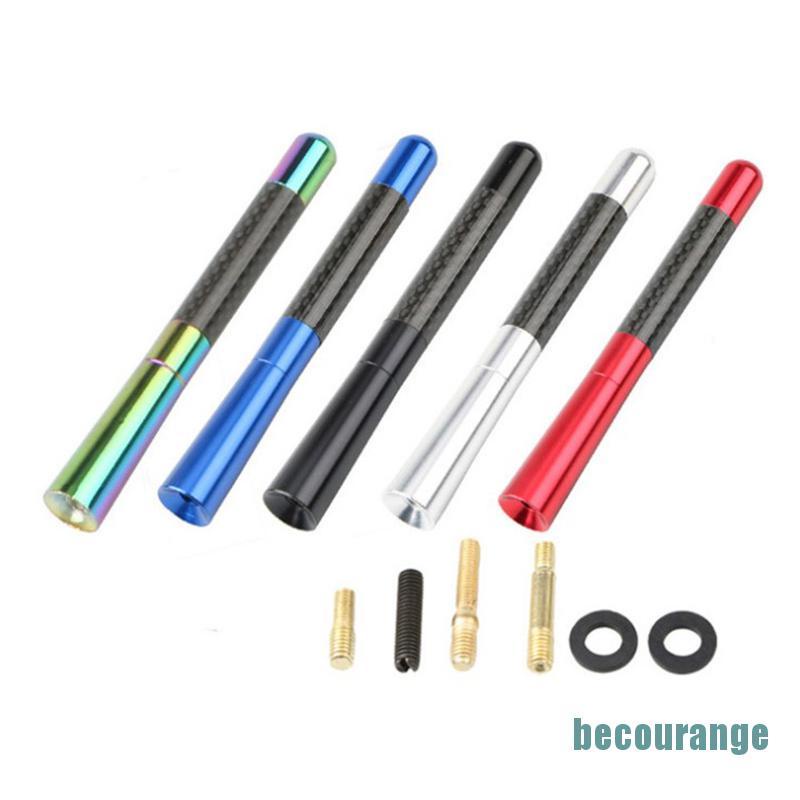 1 Ăng ten sợi carbon phụ kiện trang trí xe hơi 3.5cm 8cm 12cm 28cm