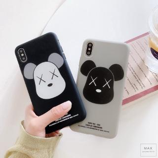 Ốp lưng in hình gấu đáng yêu cho điện thoại IPhone 6s 6splus 7 8plus IPhone X XR Xmax