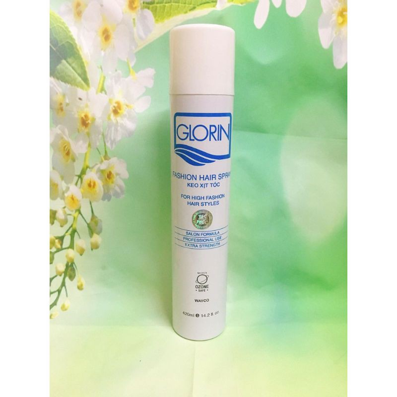 KEO XỊT TÓC MỀM GLORIN - Fashion Hair Spray 420ml