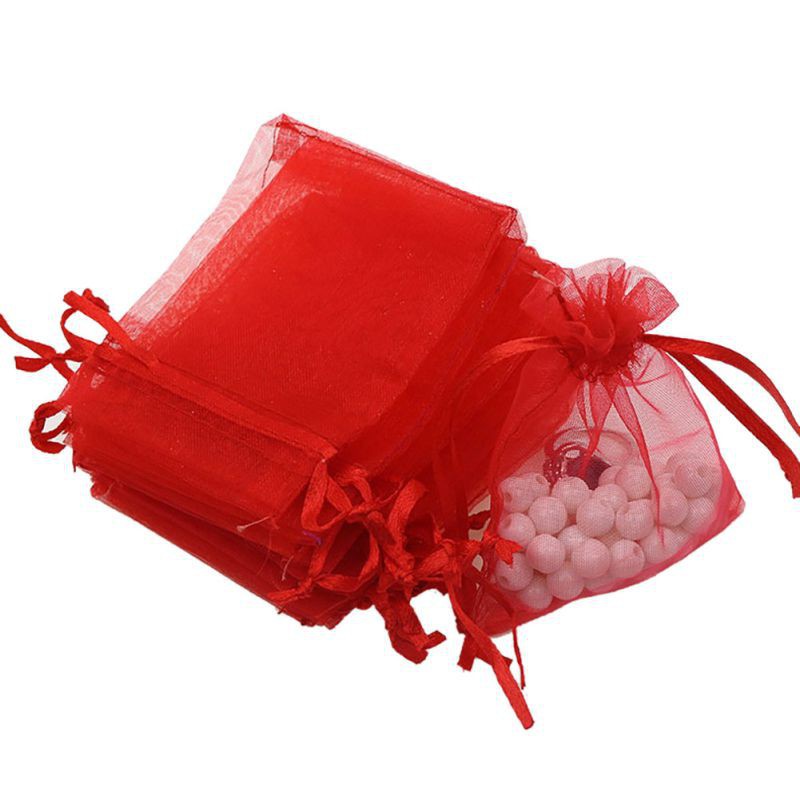 Bộ 100 Túi Nhỏ Đựng Kẹo Giáng Sinh